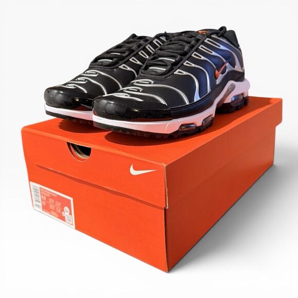 Nike Air Max Plus G Golf Black Metallic Silver Total Orange size 9.5 FZ4150-002 main image 5